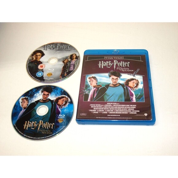 Harry Potter 2 Films Years 3 & 4 Blu-ray Goblet of Fire& The Prisoner of Azkaban - Picture 2 of 2